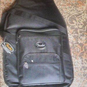 Fender gig bag -new Plus Fender guitar strap